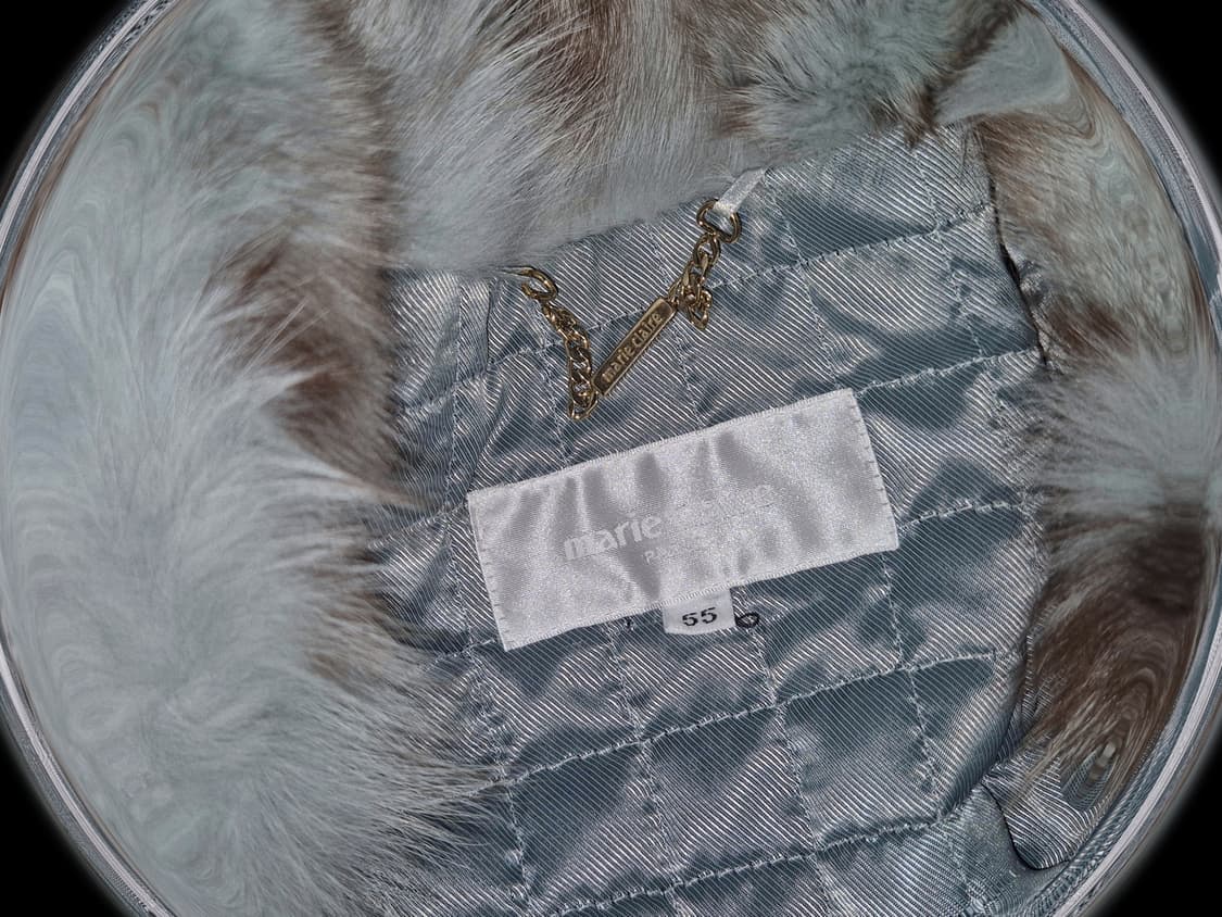 MARIE CLAIRE Mint Fox Fur jacket 상품이미지2