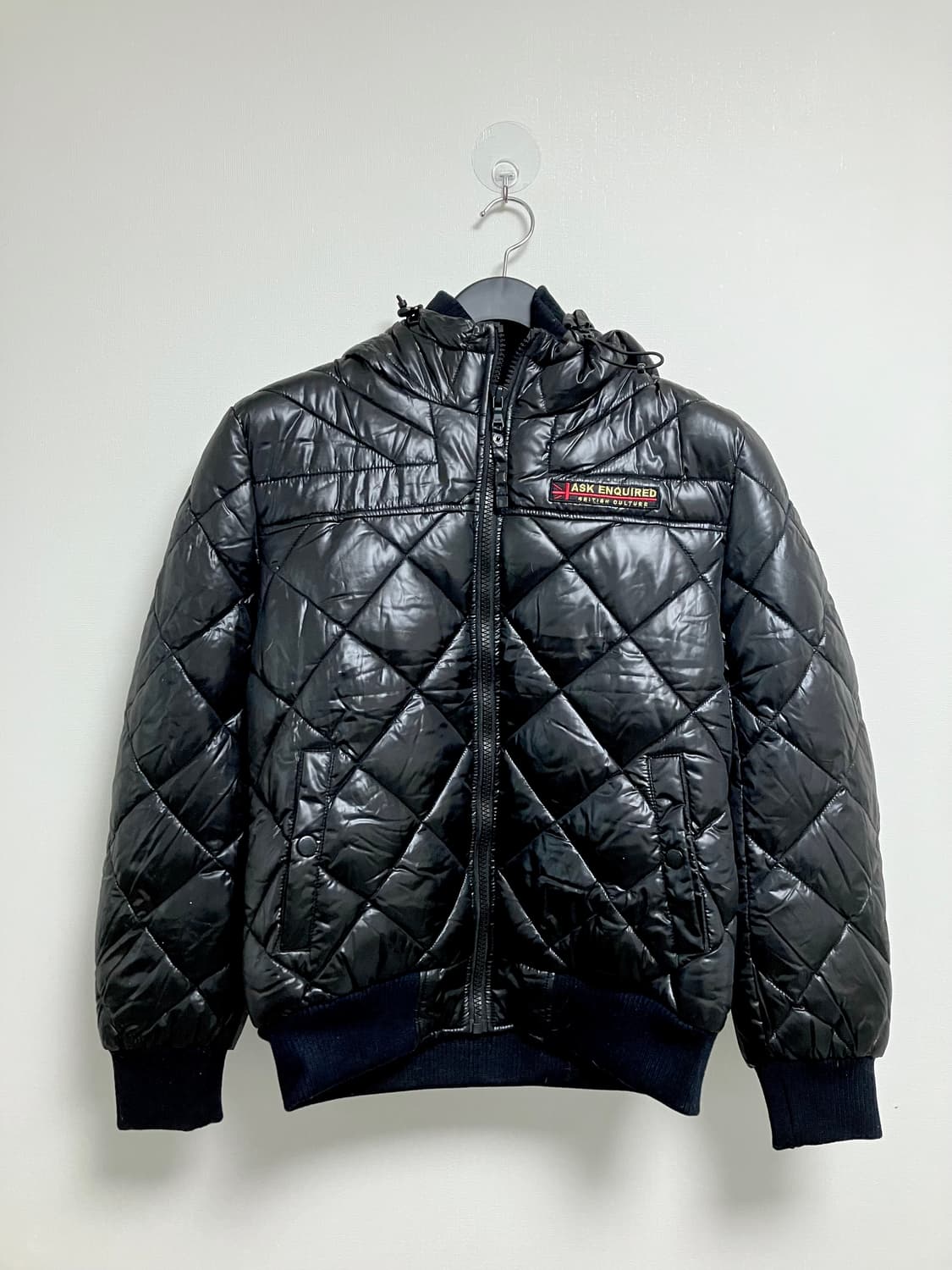 Ask y2k lettering padding 상품이미지3