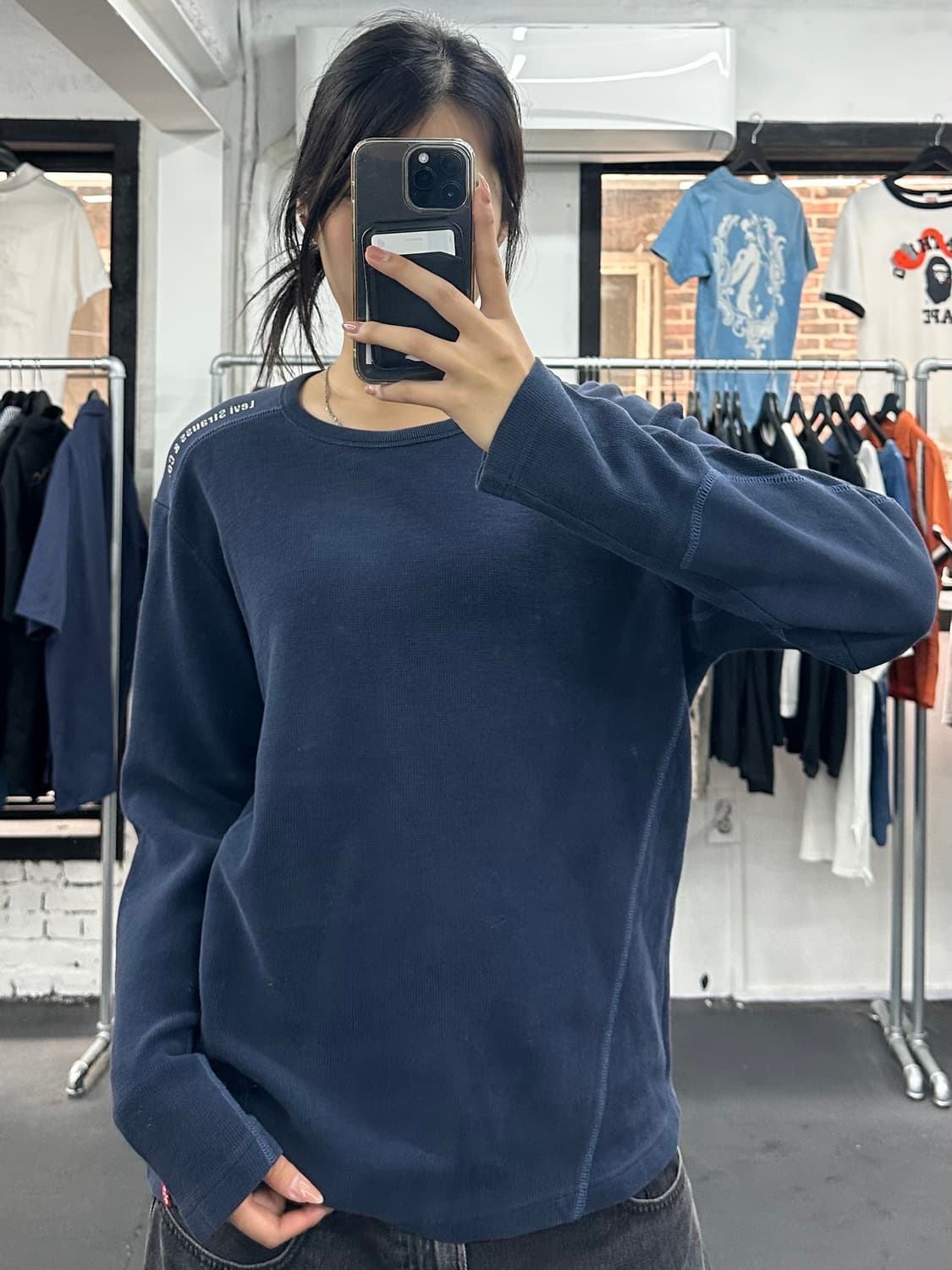 리바이스 와플 롱슬리브 상품이미지2