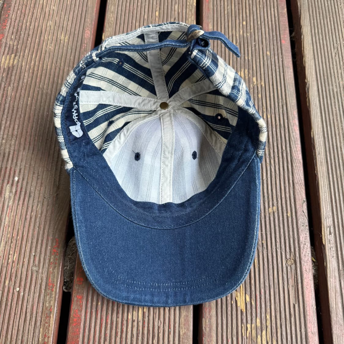 Panama City Beach 체크 볼캡 상품이미지3