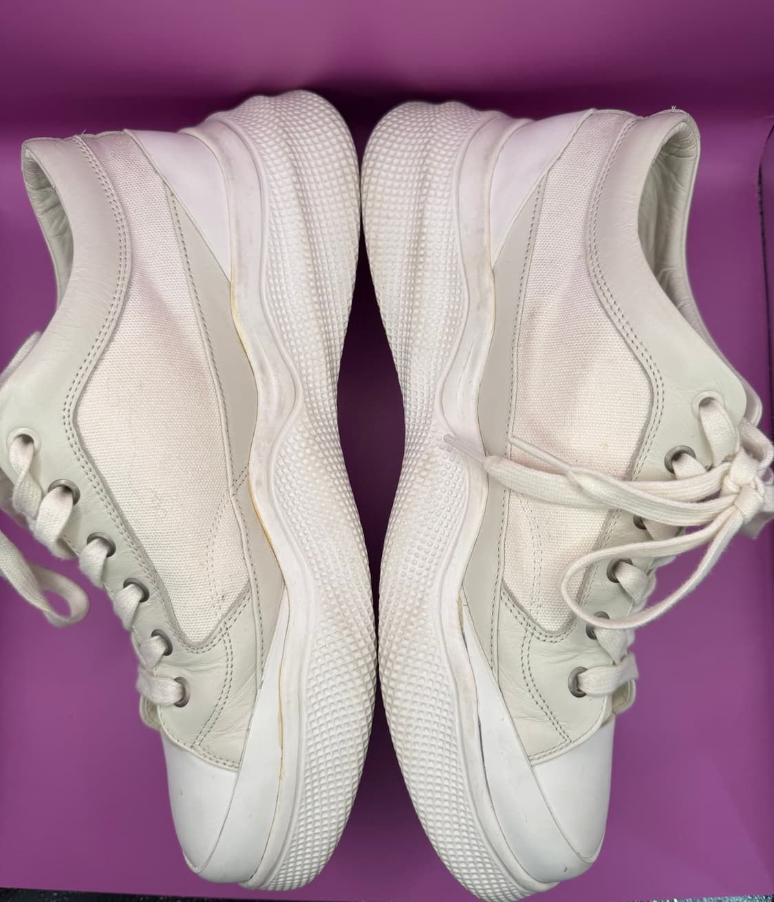 [SYSTEM] 시스템 에티튜드 아카이브 웨이브 솔 스니커즈 (아이보리) 상품이미지3