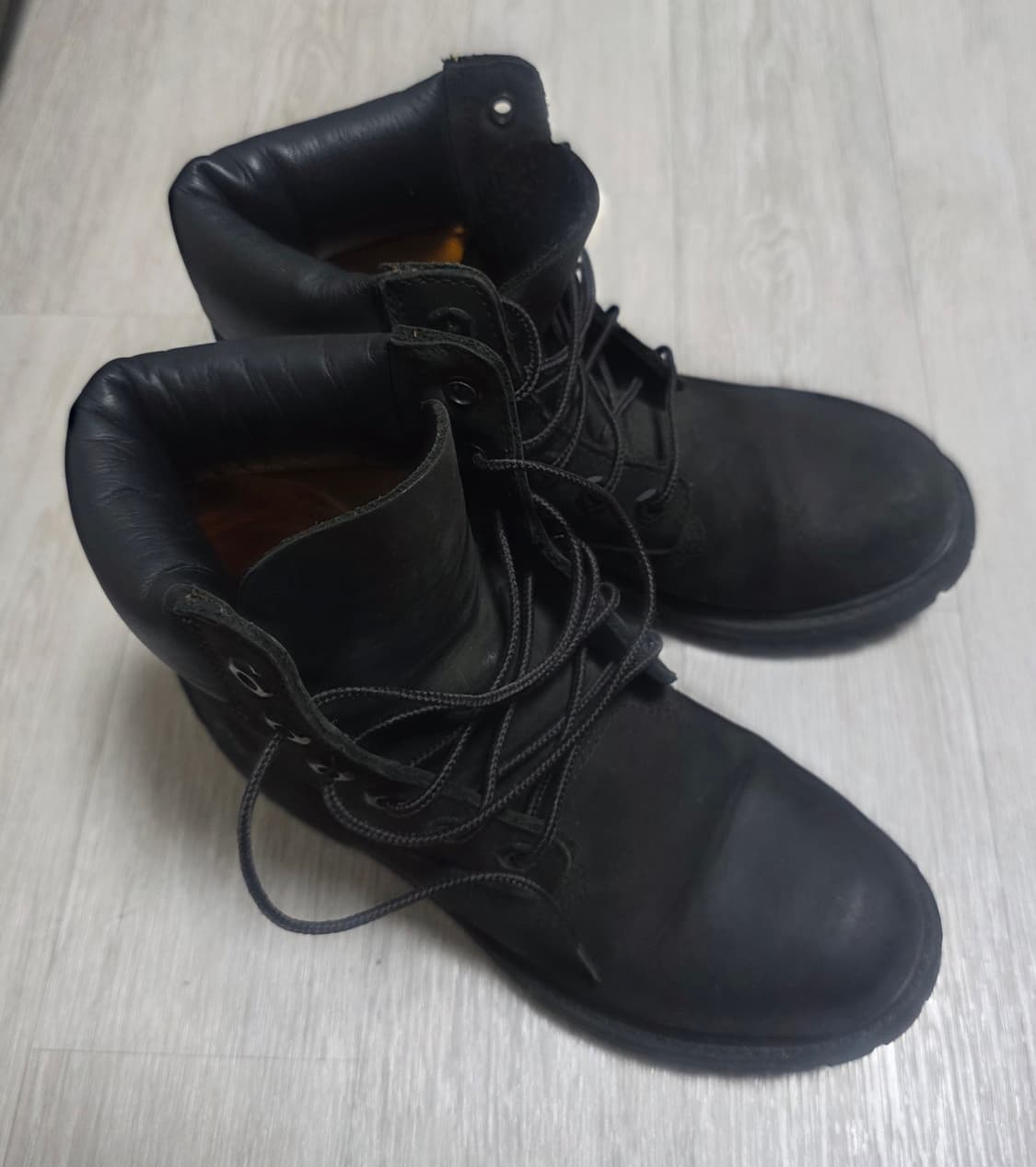 [225~230]팀버랜드 6인치 블랙 여성부츠 상품이미지1