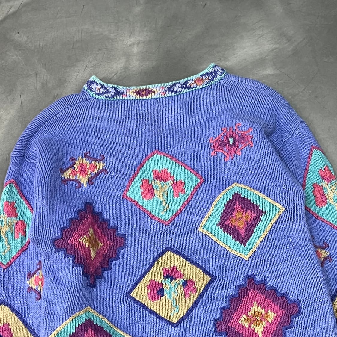  엘엘빈 지오메트릭 니트 y15407 상품이미지5