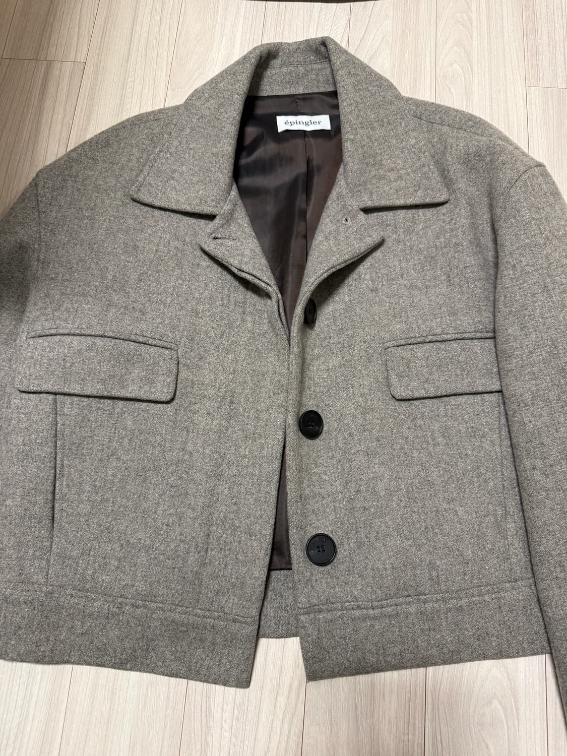 에핑글러 Épingler short coat - dusty sand 상품이미지6