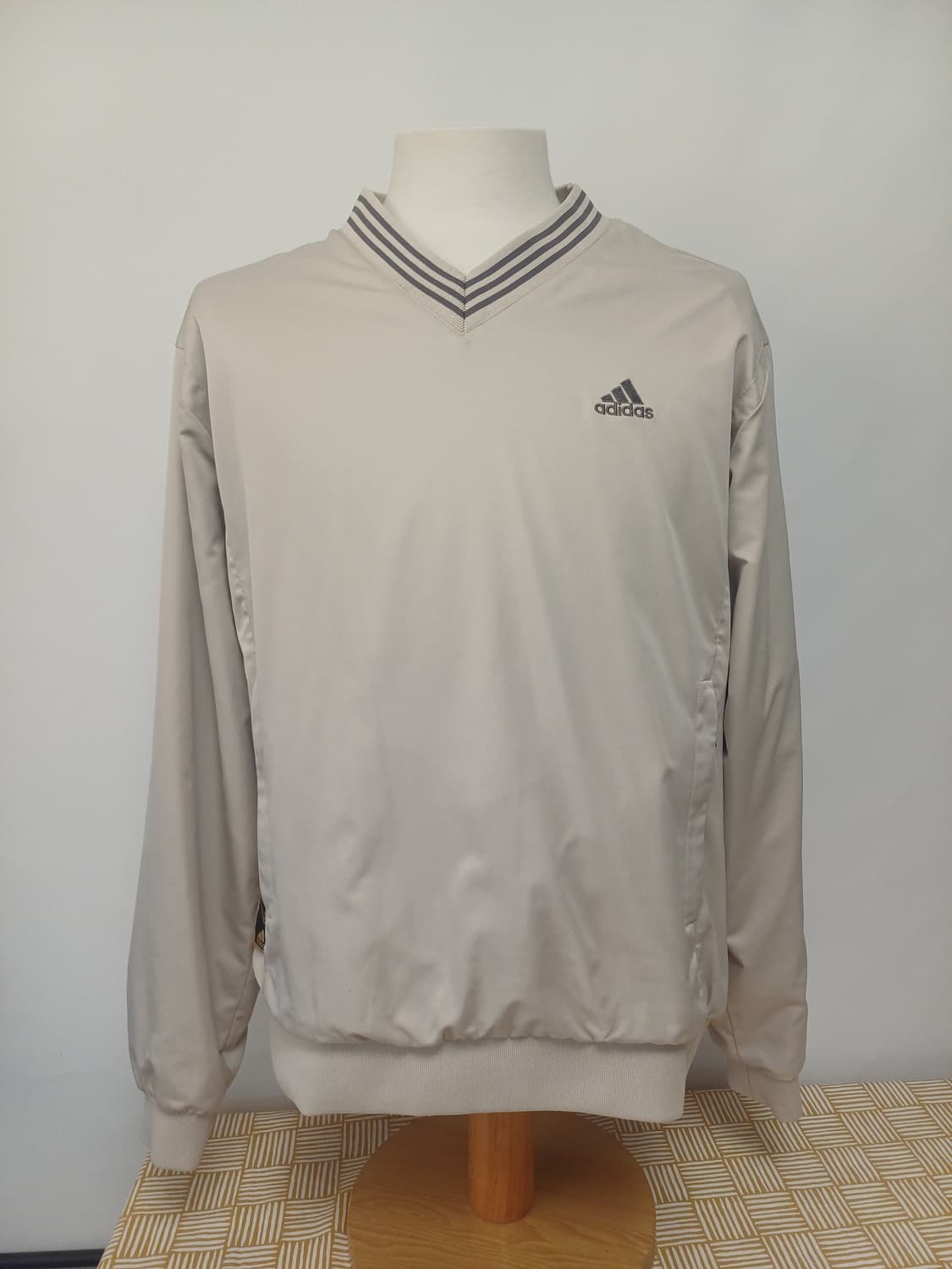 [L] Archive 아디다스 골프 브이넥 웜업 상품이미지1