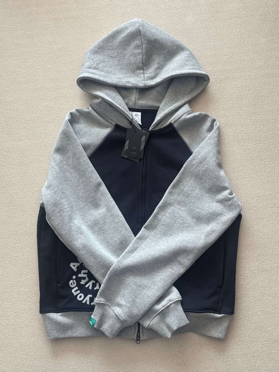 산산기어 X 뷰티풀 집업 후디 (NAVY) 상품이미지2