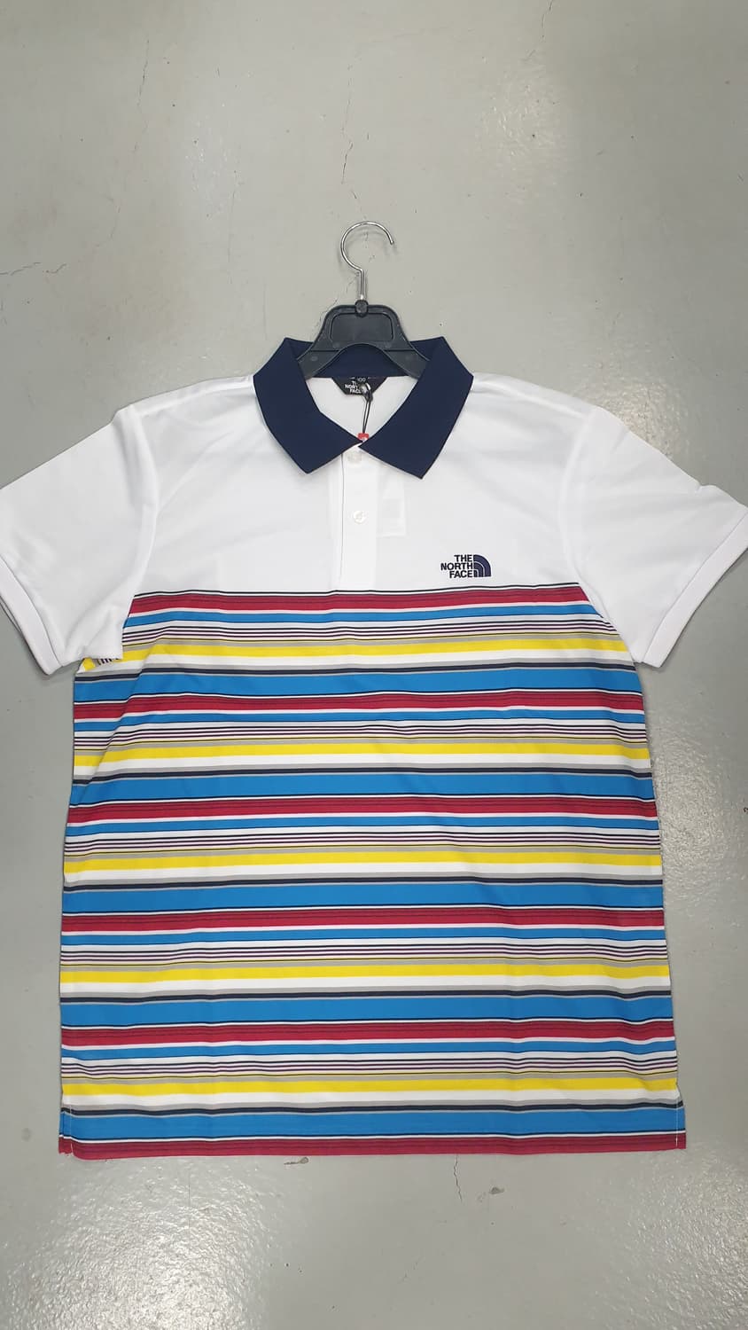 노스페이스 멀티 스트라이프 폴로티 100(L)새거 상품이미지1