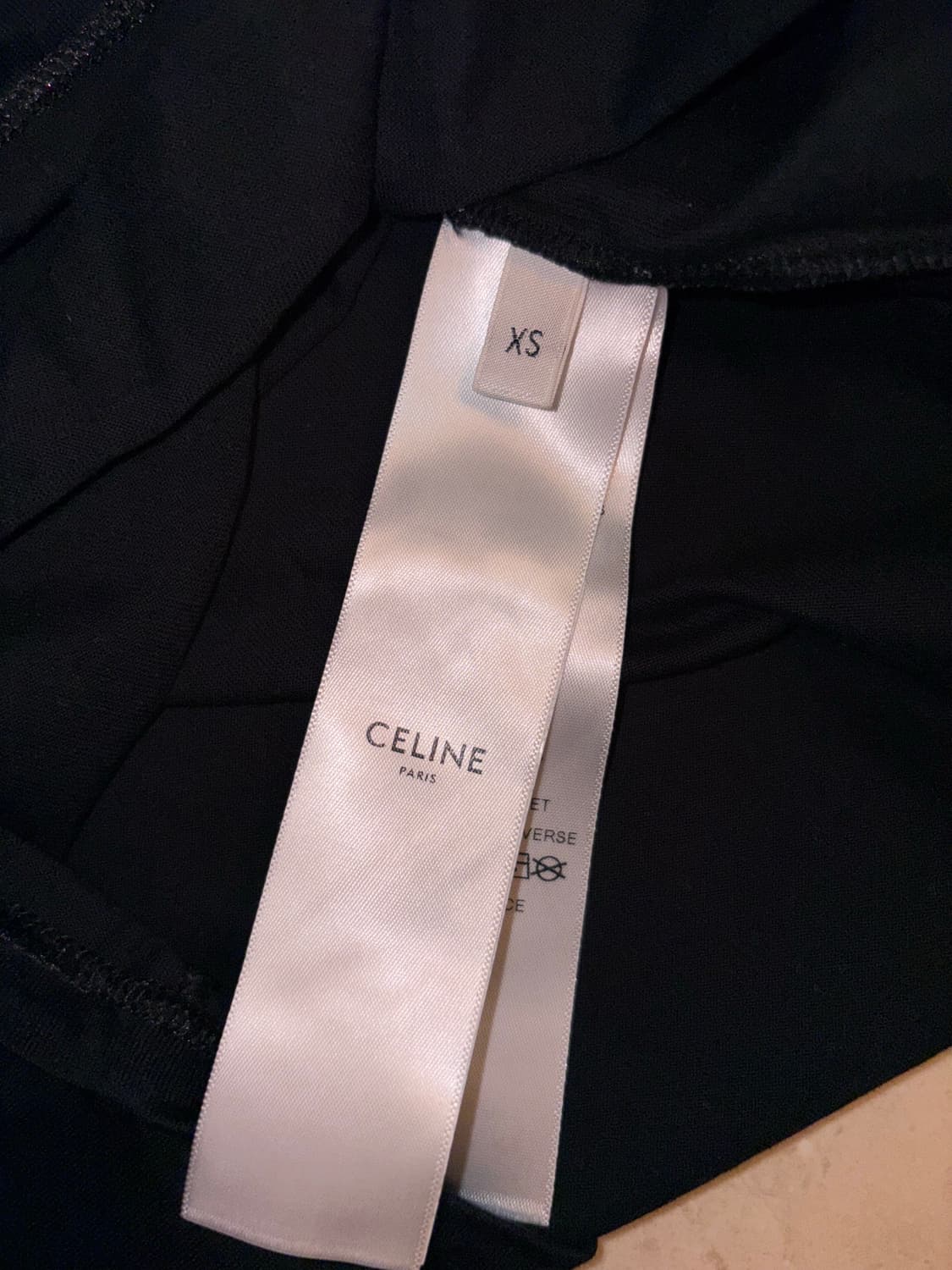 [상태 최상] 셀린느 반팔 티셔츠 블랙 xs 상품이미지2