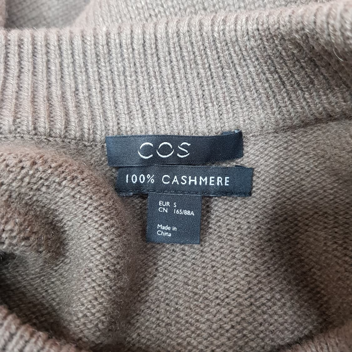 COS 코스 캐시미어 100% 크루넥 니트 S사이즈 상품이미지5