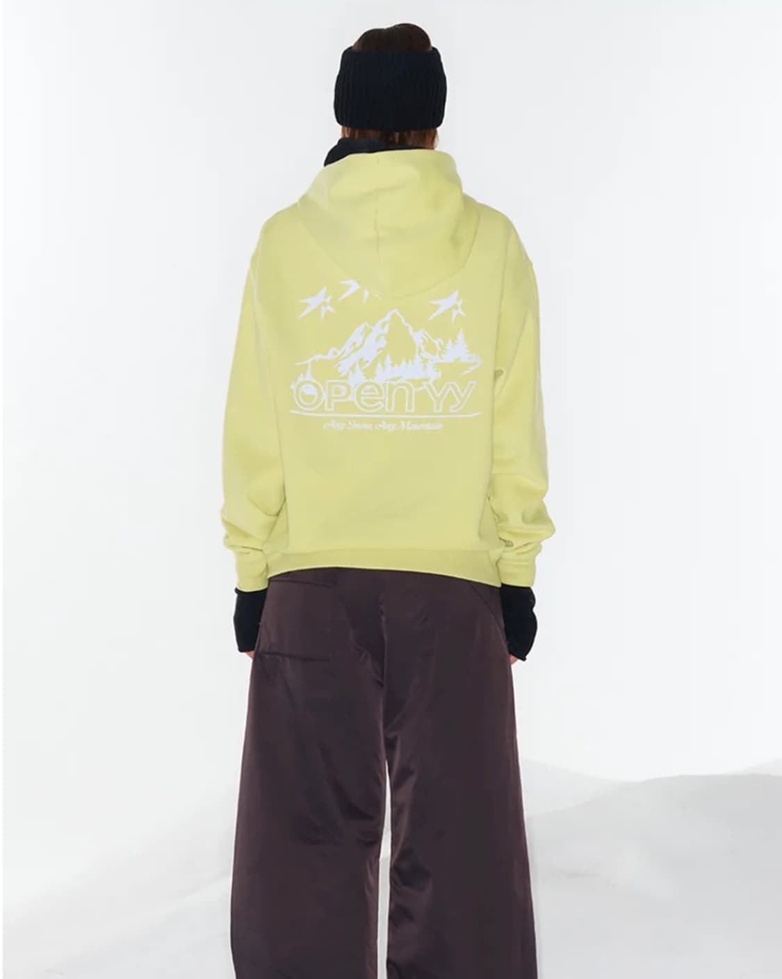 open yy mountain grapic hoodie 상품이미지2