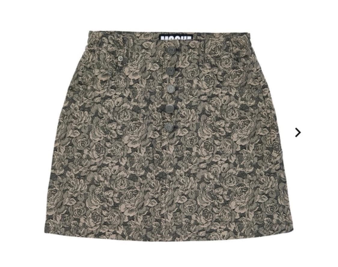 미스치프 자카드 버튼업 스커트 상품이미지1