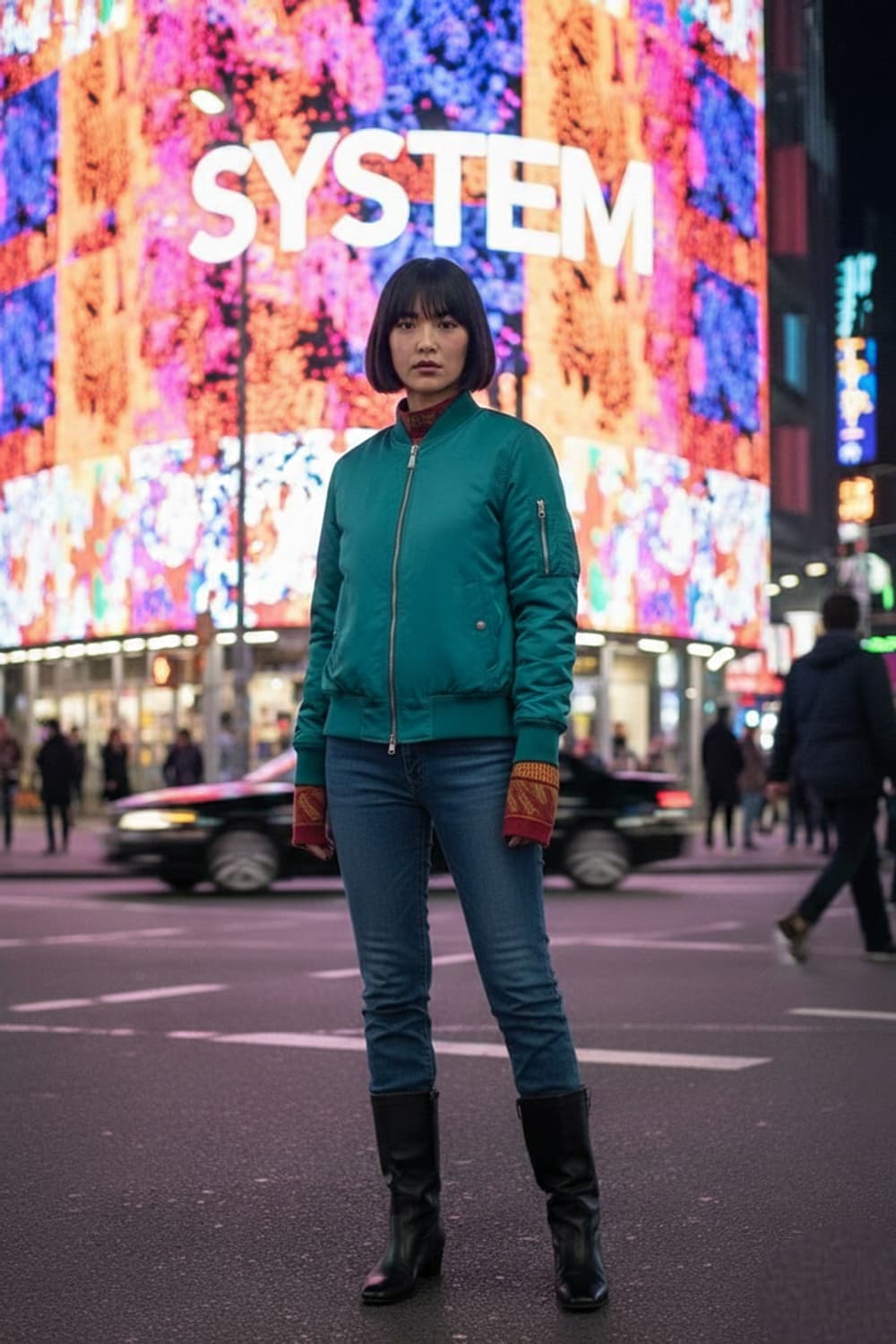 77.시스템 블루종 점퍼(공용) 상품이미지1