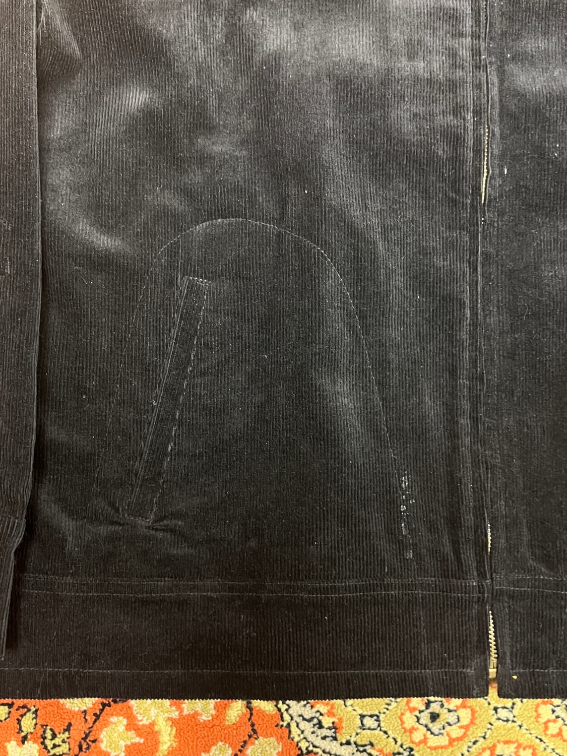 [L] Backers jpn 파이어파이터 자수 블랙 코듀로이 자켓 상품이미지4