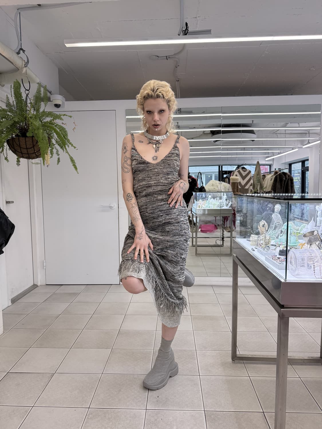 knit maxi dress 상품이미지2