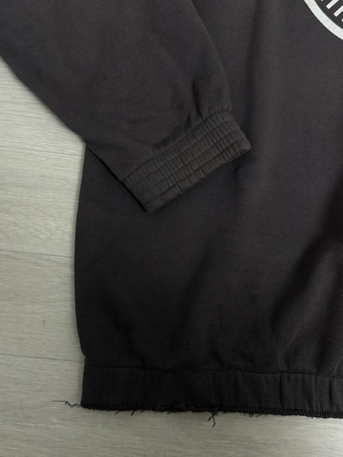 넘버나인 01AW 스쿨 오브 비주얼 코미디 후드 상품이미지2