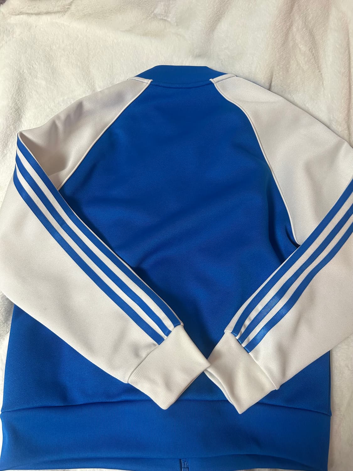 아디다스 블루앤화이트 자켓 상품이미지3