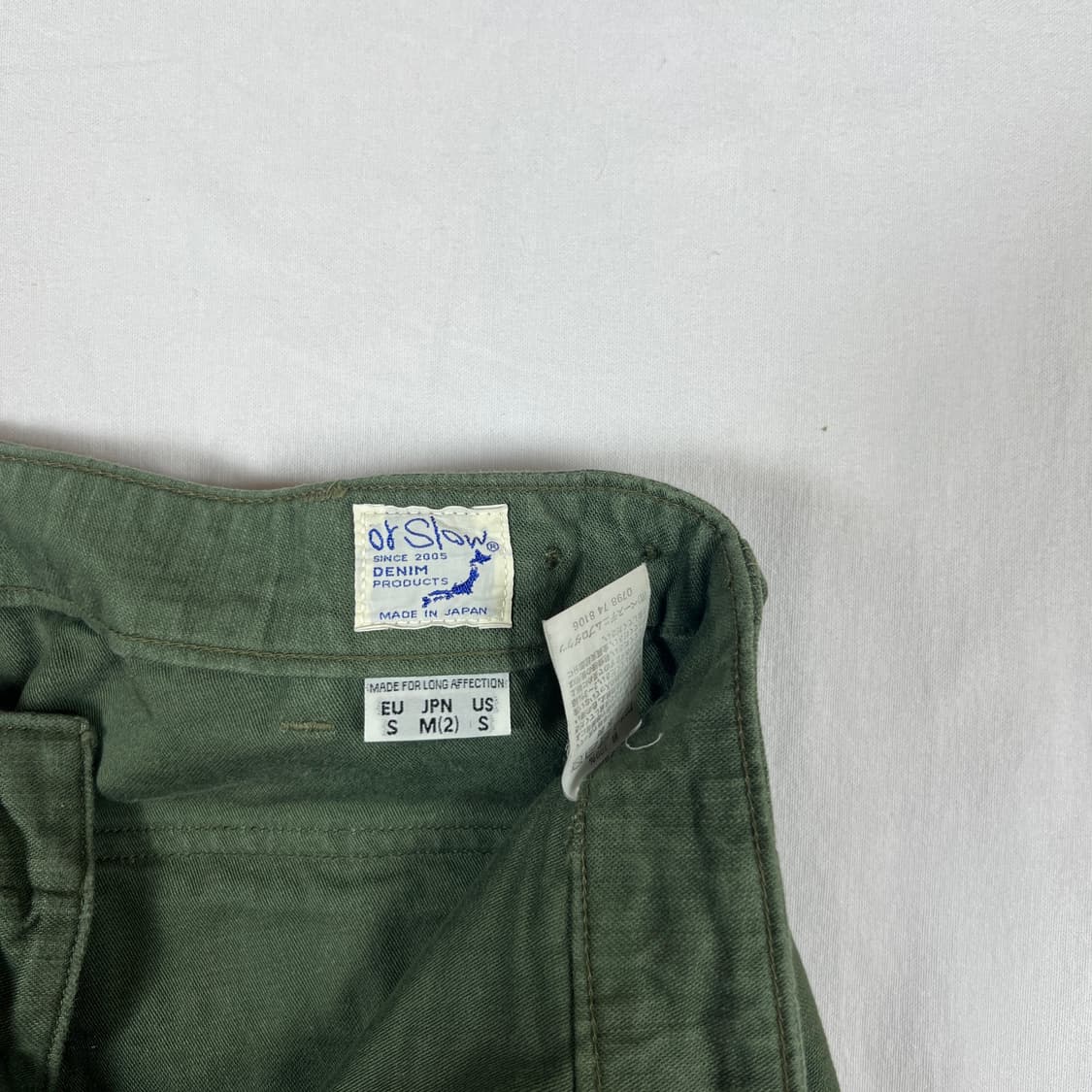 오어슬로우 orslow 퍼티그팬츠 바지 상품이미지7