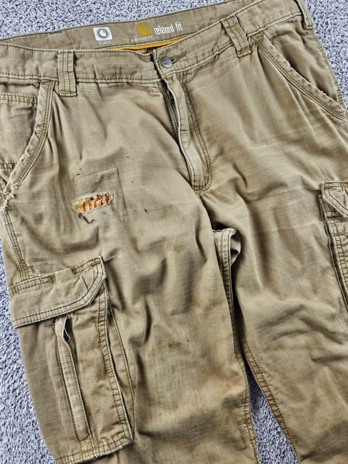 칼하트 리페어 립스탑 카고 워크 팬츠 ( 36X30 ) / 11047 상품이미지5