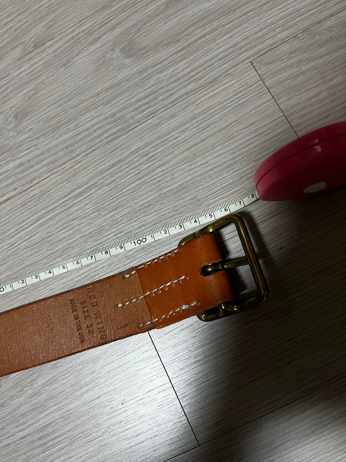 레드윙 가죽벨트 32사이즈 상품이미지7