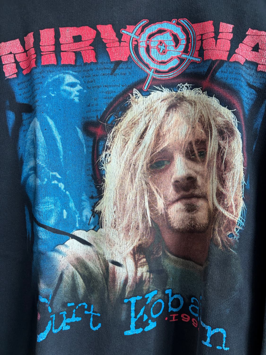 90s Nirvana memorial hood(boot, UK made) 상품이미지3