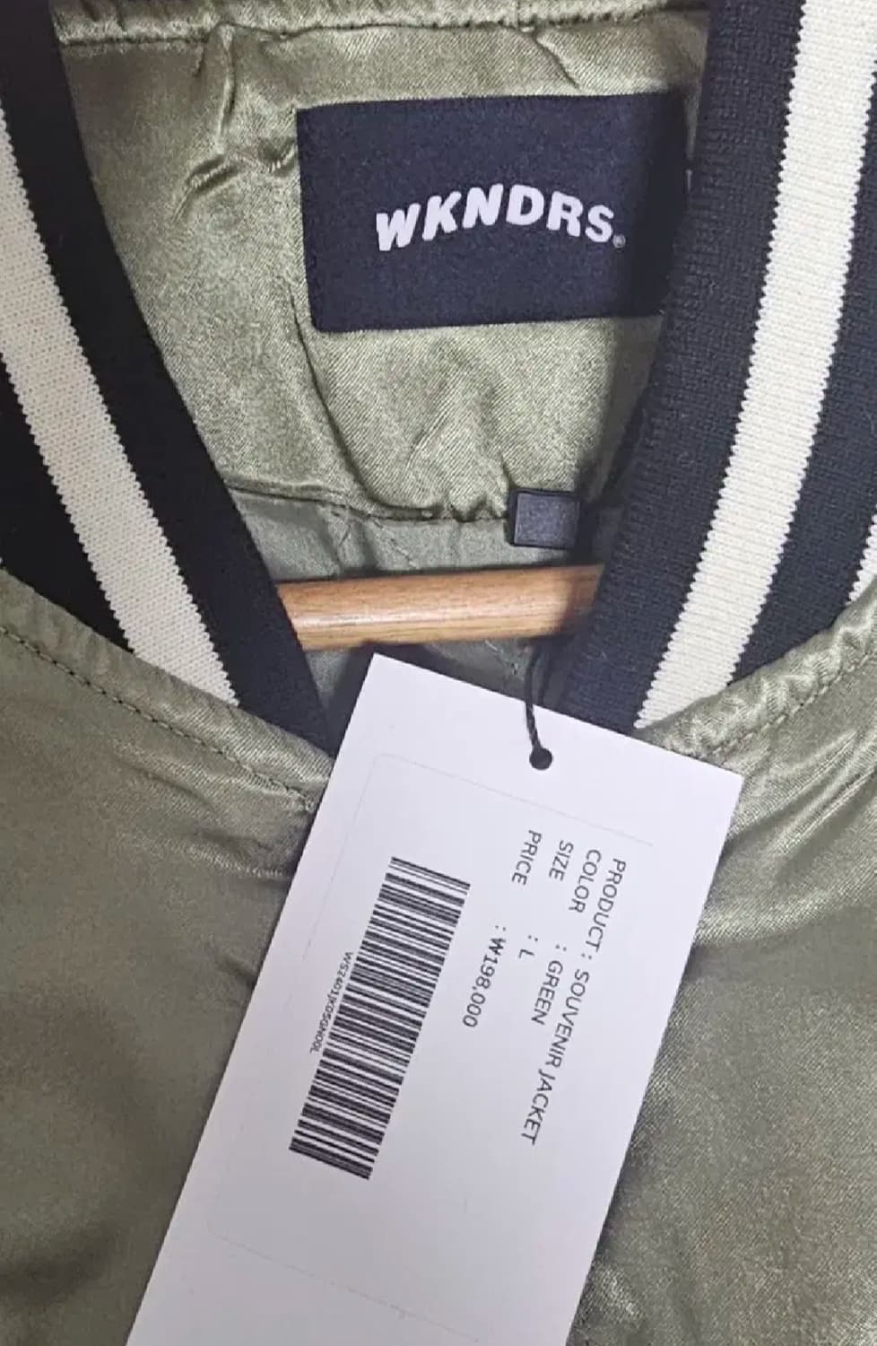 위캔더스 SOUVENIR 자켓 L 새상품 상품이미지3