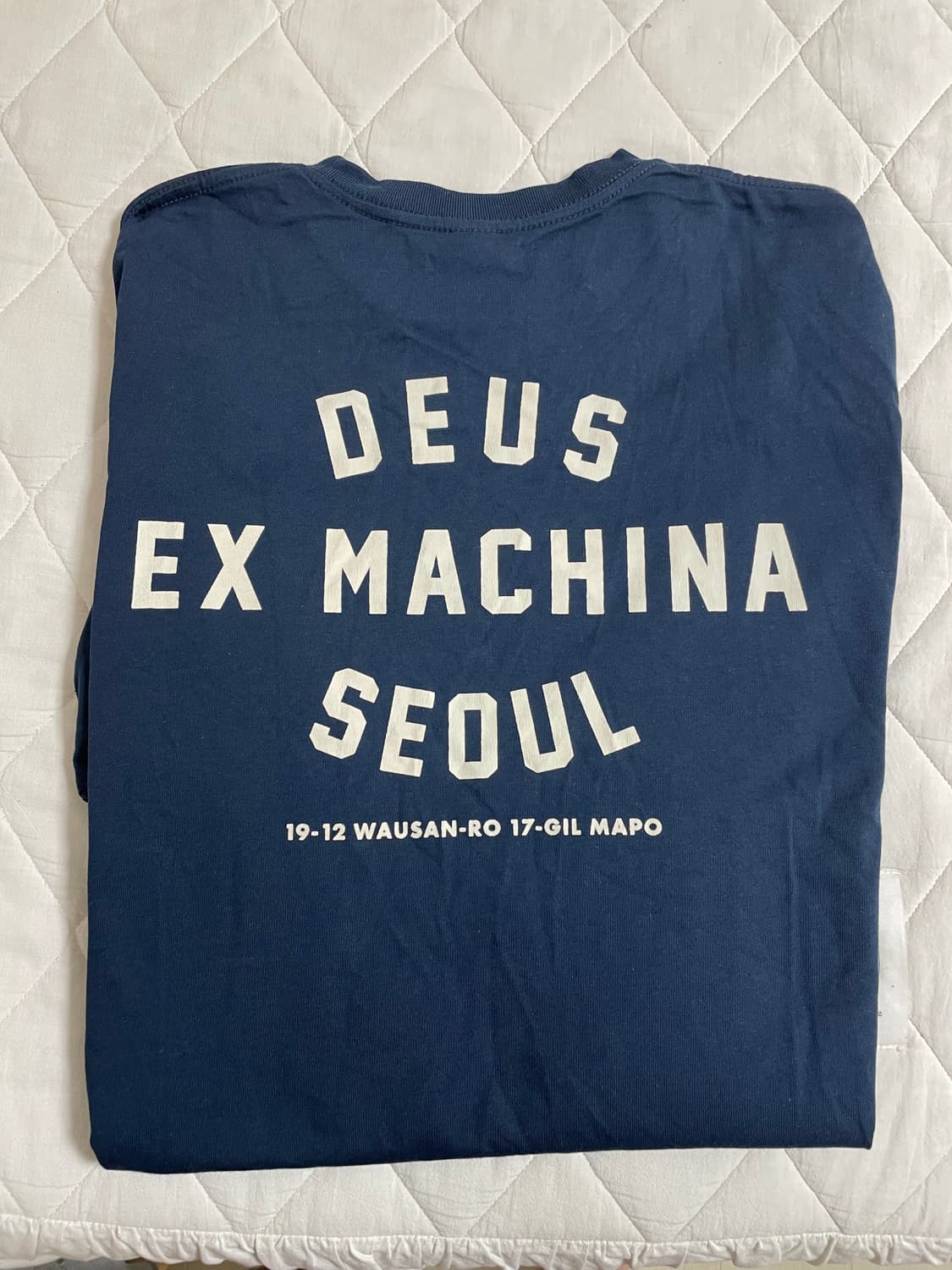 [2xl] 데우스 엑스 마키나 네이비 긴팔 티셔츠 상품이미지2