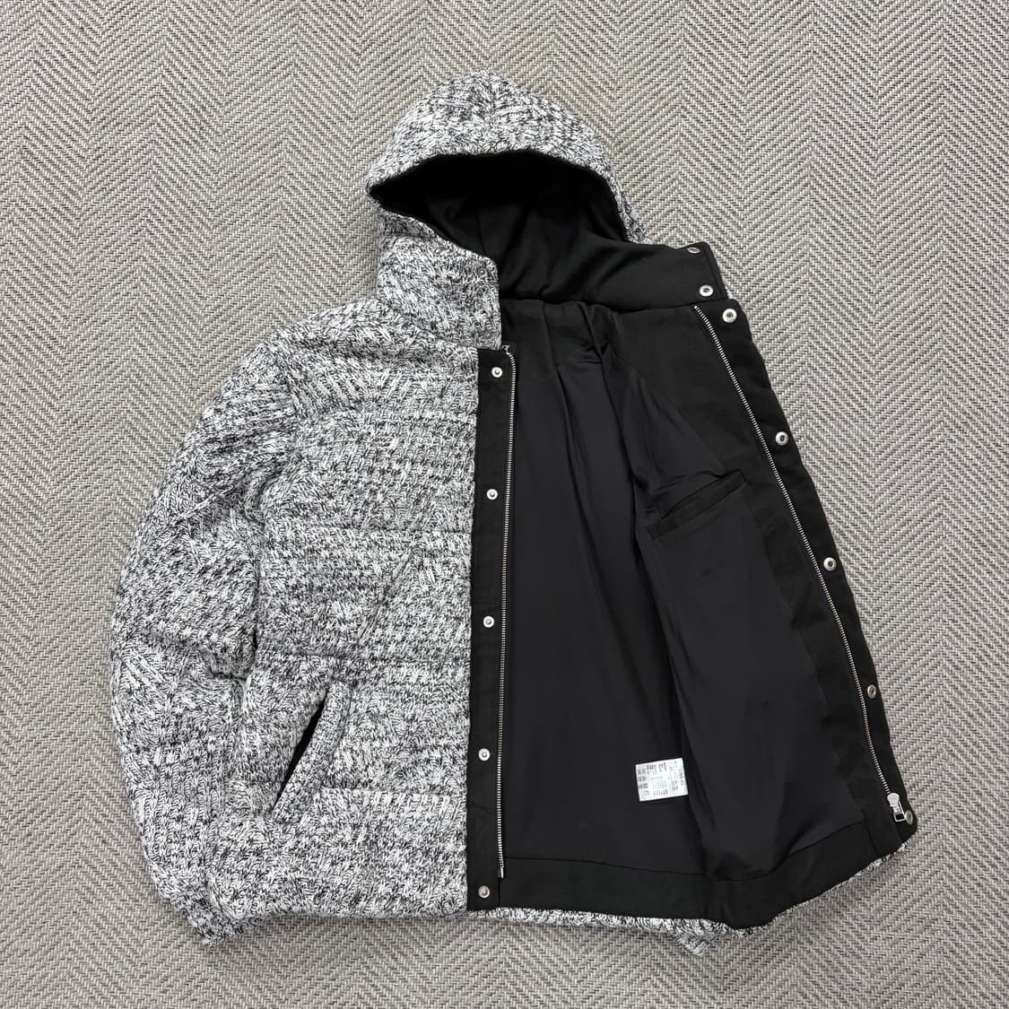 cavaria 펑크 니트 패딩 v1424 상품이미지4