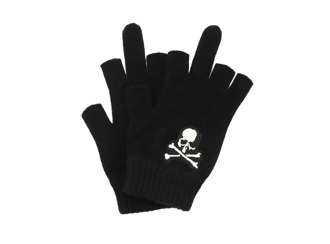 마스터마인드 미들핑거 캐시미어 울혼방 장갑 상품이미지1