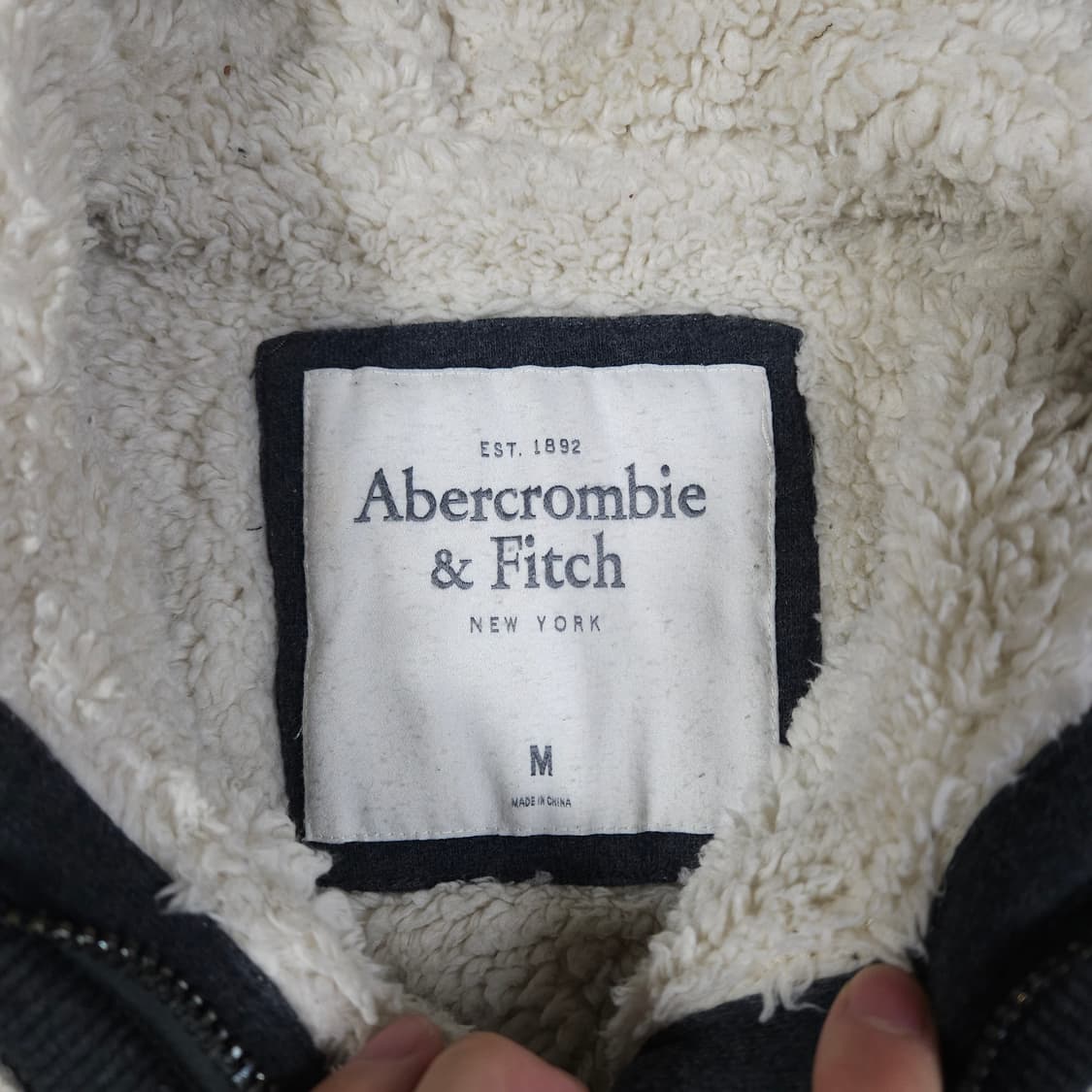 아베크롬비 양털 후드집업  상품이미지4
