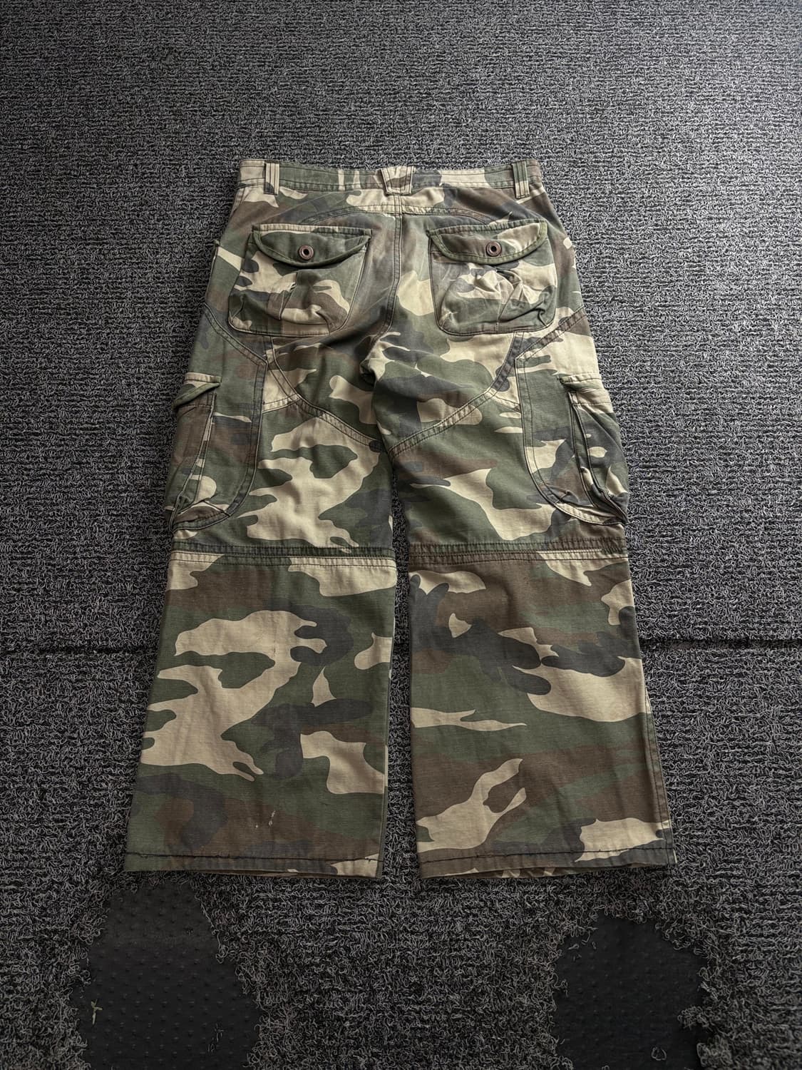 빈티지 아카이브 포켓 카모플라주 카고 바지 4947 상품이미지5
