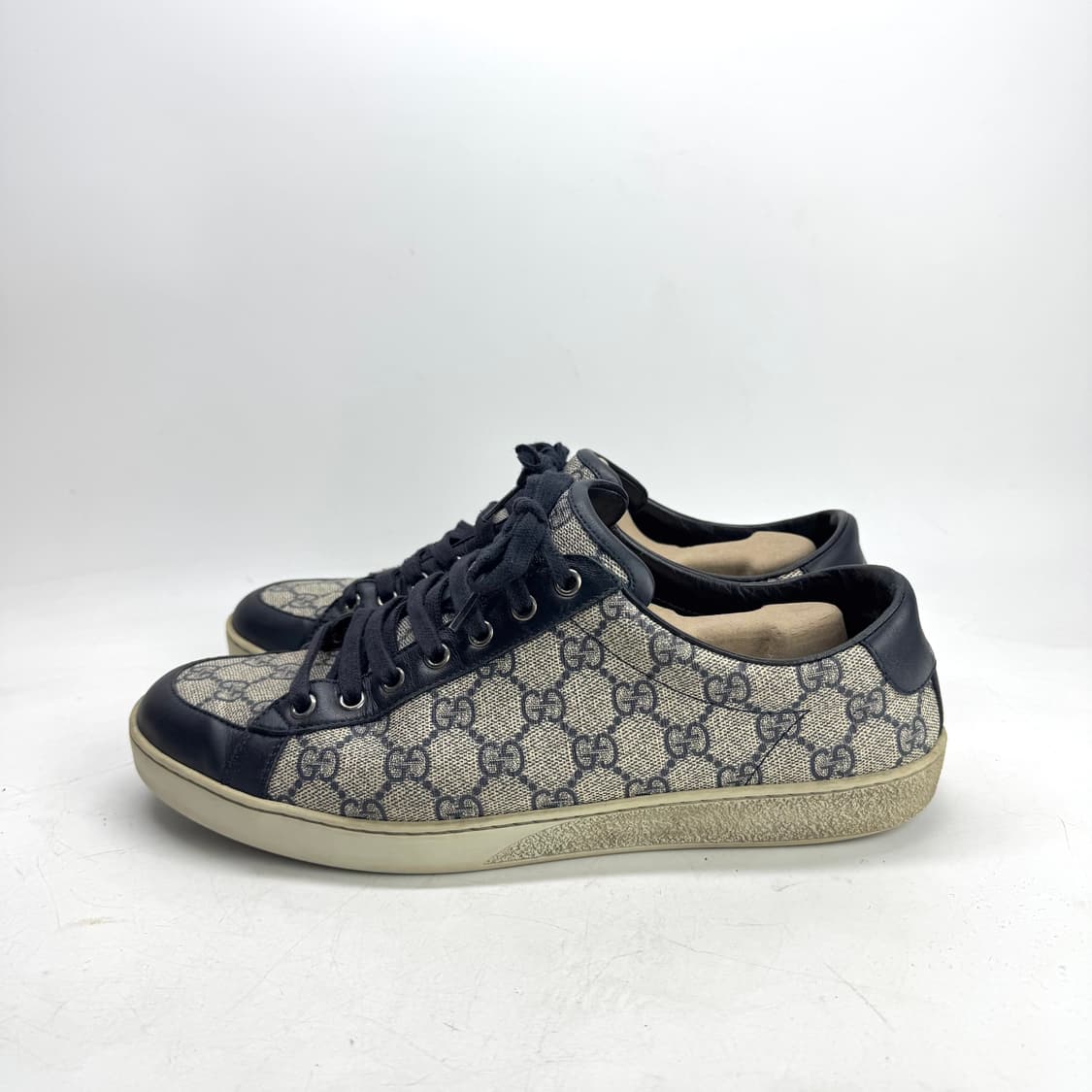 285) GUCCI 구찌 슈프림 캔버스 스니커즈 상품이미지1