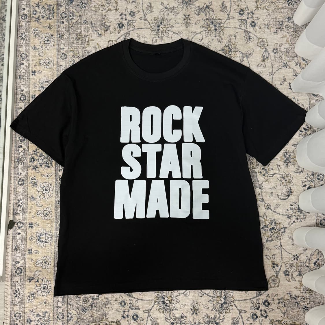 레트로 락스타 로고 반팔티  상품이미지2