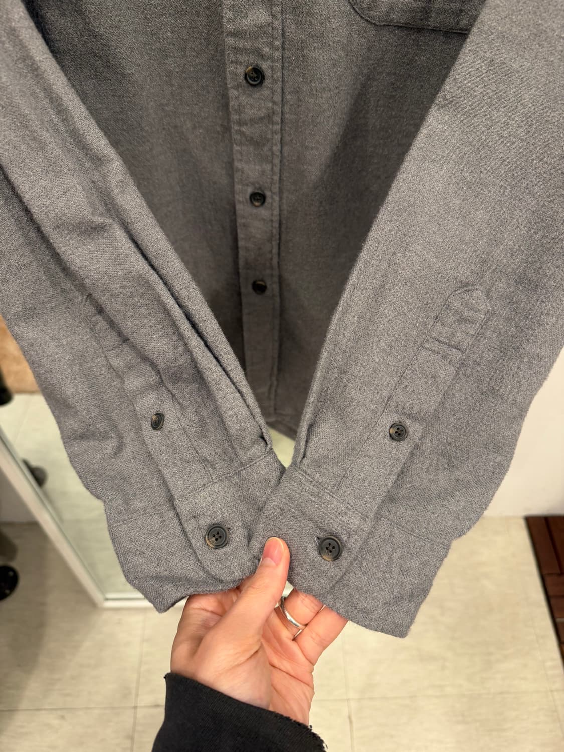 Izod 아이조드 코튼 플란넬 셔츠 상품이미지4