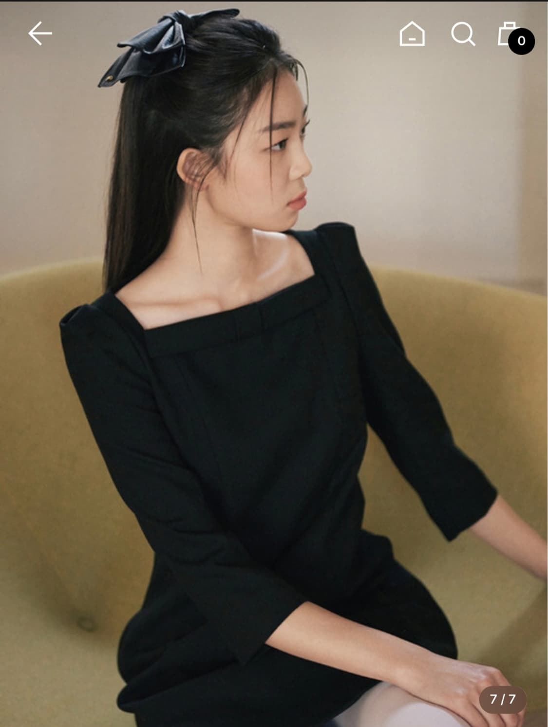 플로움 프린세스 리본 원피스 S 상품이미지1