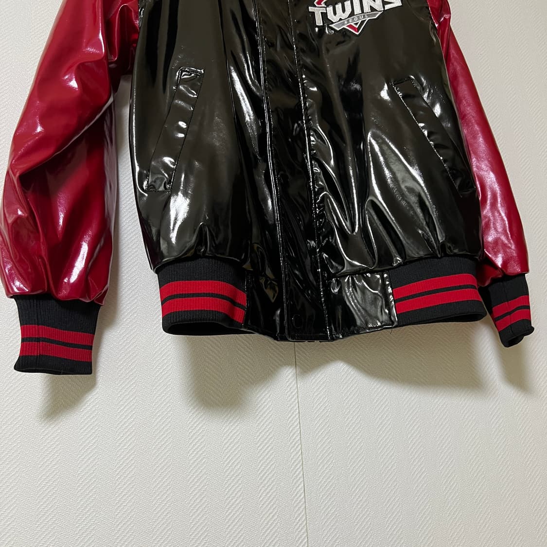 LG 트윈스 유광 점퍼 m 상품이미지3