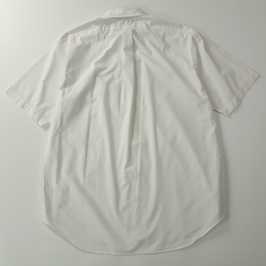 CK227 L 폴로 90s 블레이크 화이트 반팔 셔츠 남방 상품이미지6