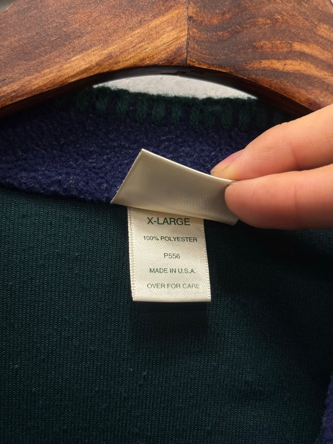 77) USA L.L.Bean Fleece Snap Cardigan 상품이미지7