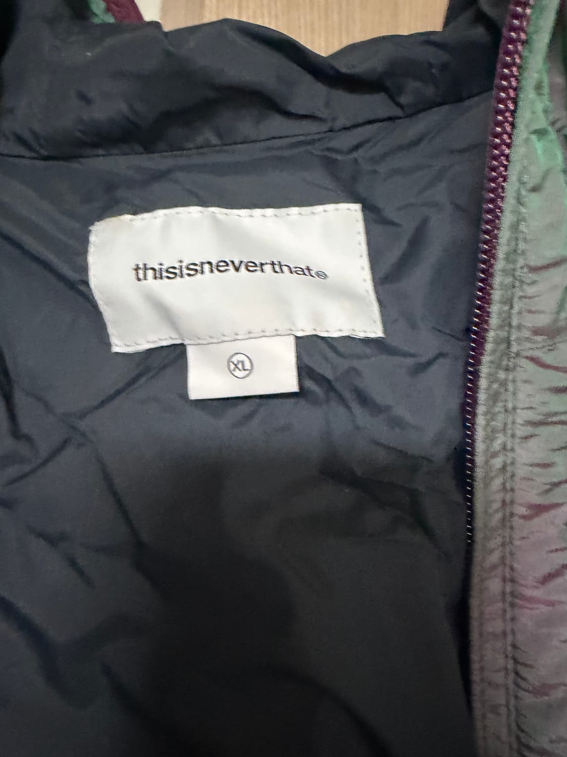 디스이즈네버댓 바람막이 xl SP 로고 윈드브레이커 멀티컬러 상품이미지3