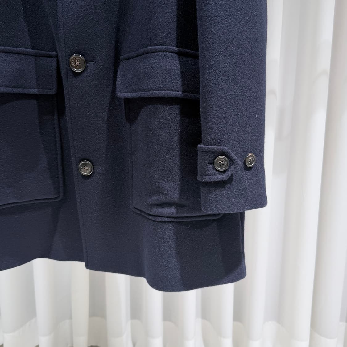 (A+/M) / 로로피아나 레드몬드 더블 캐시미어 카 코트 네이비 상품이미지3