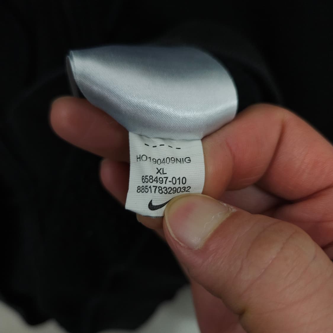 나이키 스우시 후드 집업 XL 블랙 상품이미지6