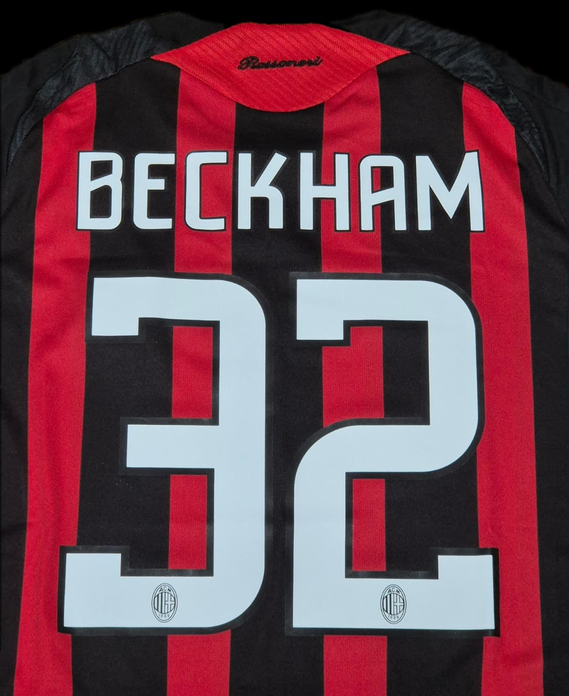 레트로)08-09시즌 AC밀란 데이비드 베컴 긴팔 유니폼 L 상품이미지6