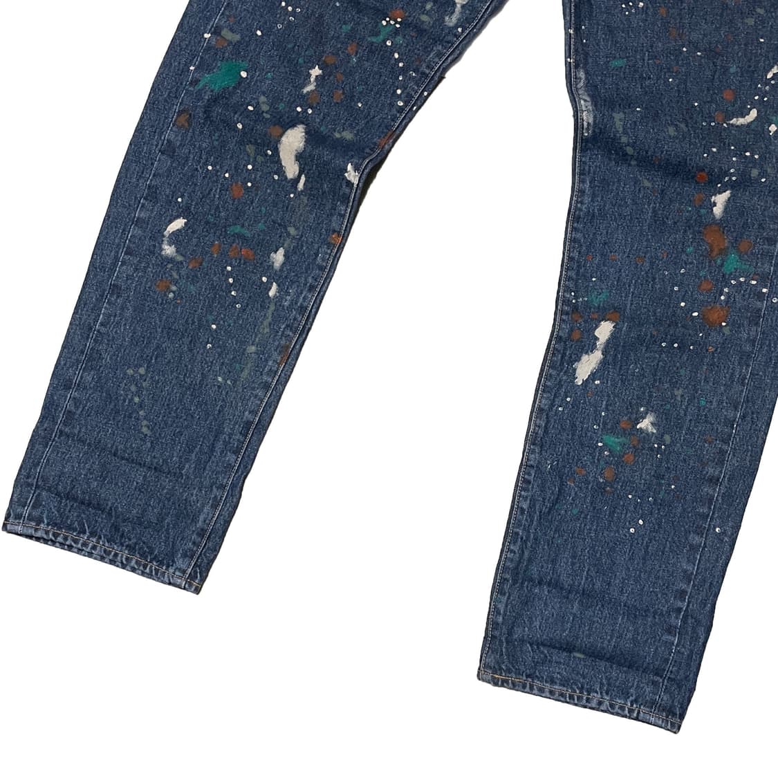 END X LEVIS 리바이스 페인티드 505 레귤러 셀비지 청바지 상품이미지4