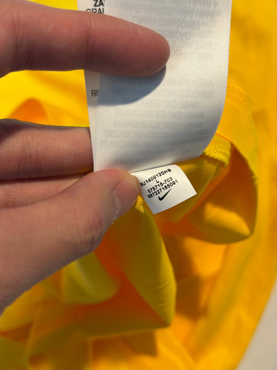 나이키 2014 브라질 국대 유니폼 옐로우 상품이미지5