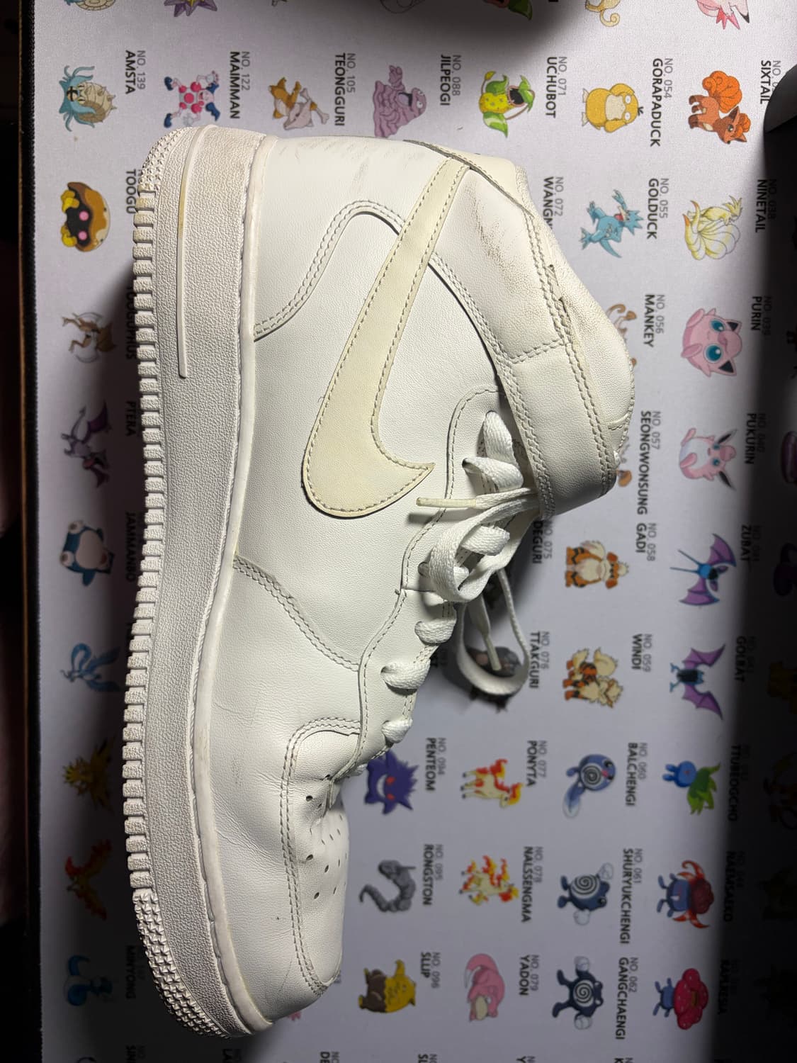 상태 굿 나이키 에어포스 하이 285 상품이미지2