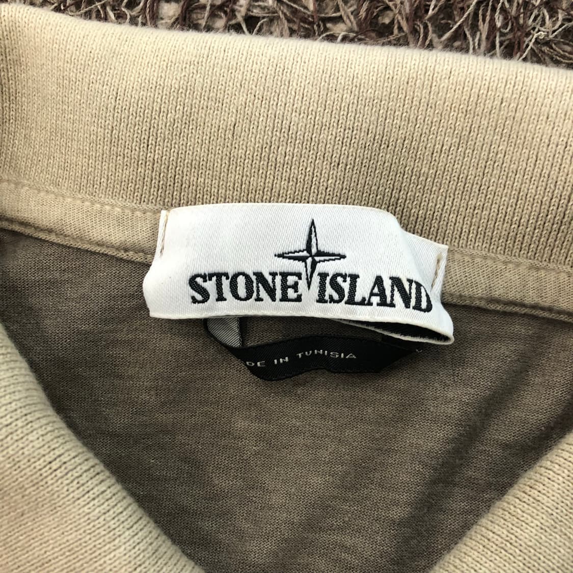 스톤아일랜드 패치 로고 카라 반팔 티셔츠 상품이미지4