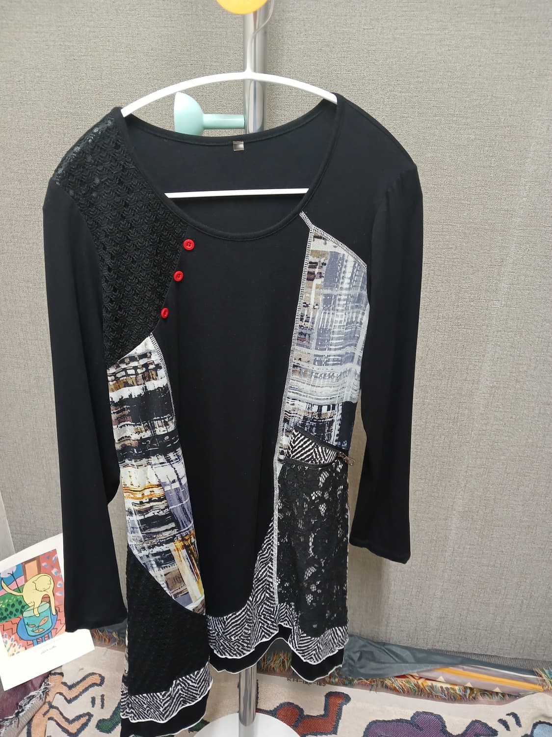 A.tenth 패턴 롱블라우스  상품이미지1