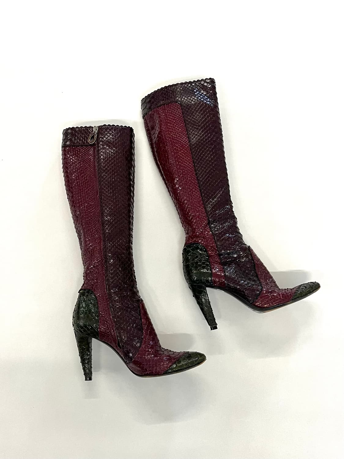 세르지오 로시 파이톤 롱부츠 상품이미지2