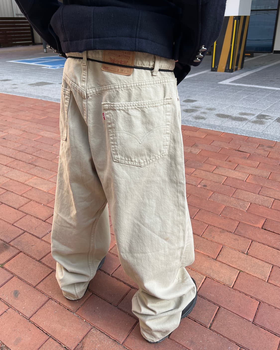 [36] 90s 미제 리바이스 565 크림 상품이미지1