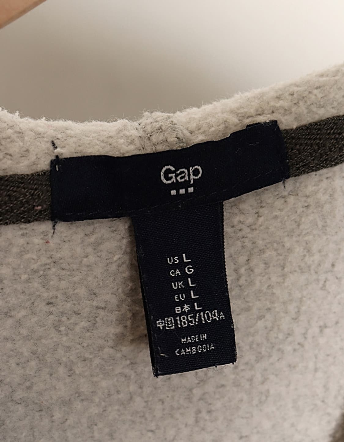 G A P Sweat Zip Hoodie 상품이미지6