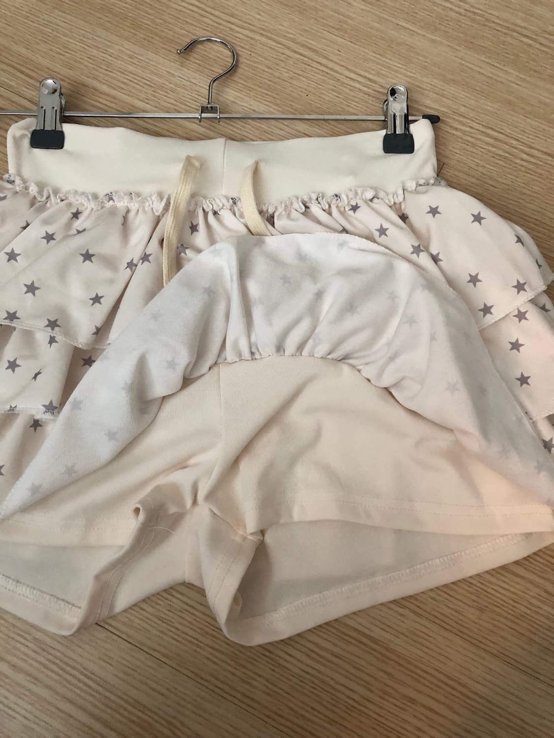 새상품 착샷 O 별 캉캉 미니 스커트 숏스 키치,러블리 상품이미지3